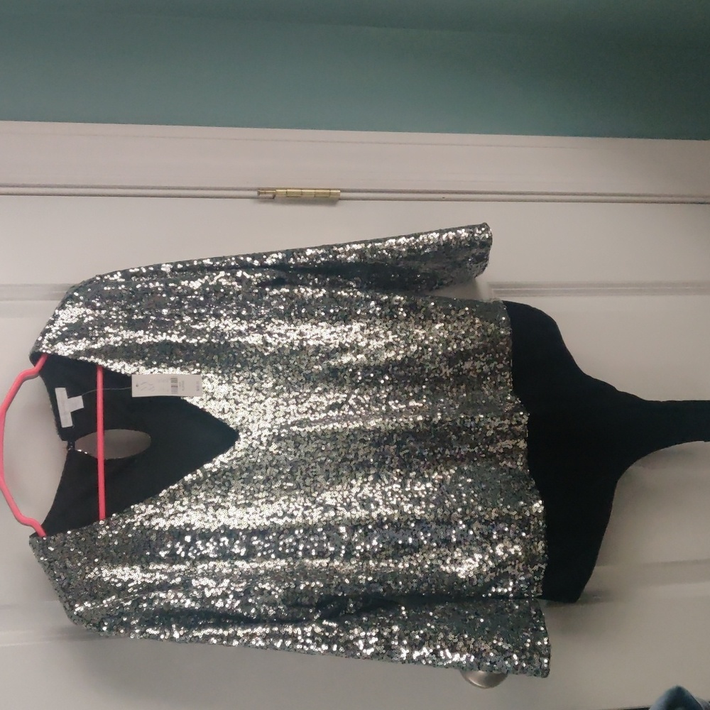 Sequin body suit